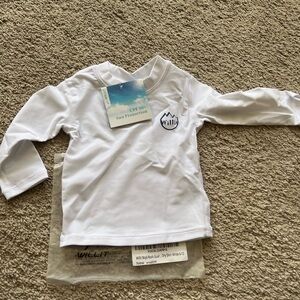 Swim protection Willit White Long Sleeve Shirt